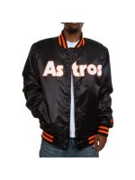 Astros Starter Black Varsity Jacket