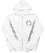 Chrome Hearts Zip Up Hoodie