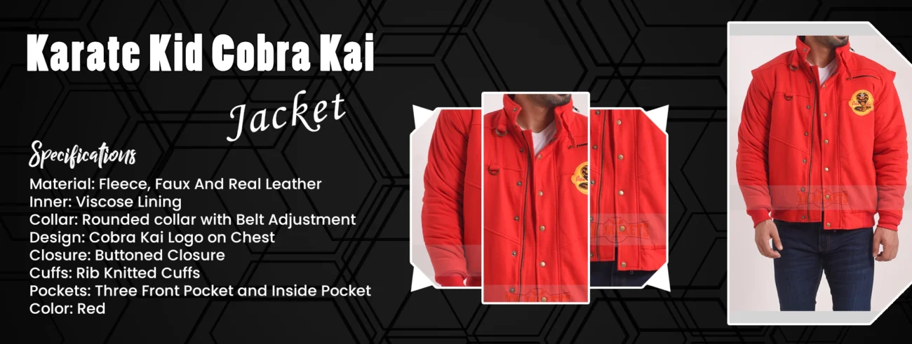 Karate Kid Cobra Kai Jacket