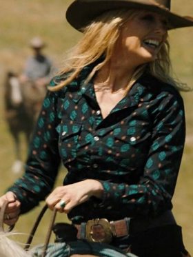 Yellowstone S05 Beth Dutton Printed Shirt