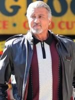 Tulsa King 2022 Sylvester Stallone Black Jacket