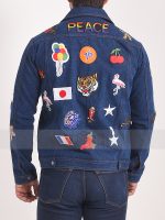 Rocketman Taron Egerton Denim Jacket