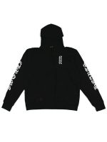 Chrome Hearts Vertical Logo Black Hoodie