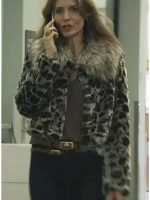 You Season 3 Dottie Quinn Leopard Fur Jacket