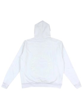 Chrome Hearts White Glow in the Dark Horseshoe Hoodie