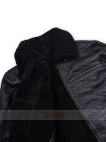 Men B3 Genuine Leather Bomber Pilot RAF Black Jacket