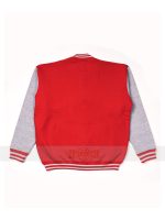 New Baseball College DJ Red White Hiphop Rap Jacket