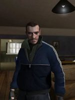 GTA 04 Niko Bellic Blue Jacket