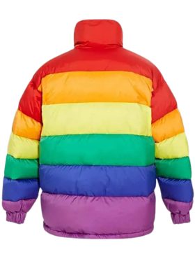 Rainbow Puffer Jacket