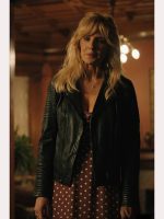 Yellowstone S04 Beth Dutton Black Leather Jacket