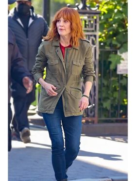 Sharper 2023 Madeline Green Cotton Jacket