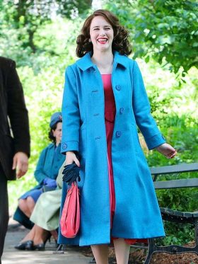 Rachel Brosnahan The Marvelous Mrs. Maisel Trench Coat