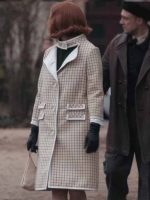 The Queen’s Gambit Beth Harmon Checkered Coat