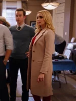 Ginny & Georgia Brianne Howey Beige Coat