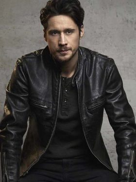 Queen of The South Peter Gadiot Leather Jacket