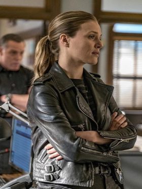 Chicago P.D. Hailey Upton Black Jacket