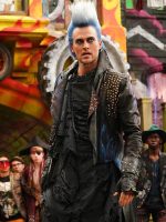 Descendants 3 Hades Black Leather Coat