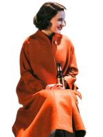 The Marvelous Mrs. Maisel Rachel Brosnahan Orange Coat