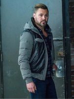 Chicago P.D Patrick John Flueger Hooded Leather Jacket