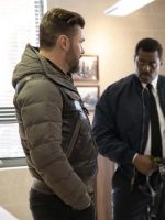 Chicago P.D Patrick John Flueger Hooded Leather Jacket