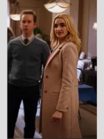 Ginny & Georgia Brianne Howey Beige Coat