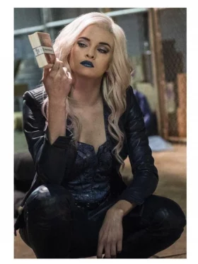 The Flash Killer Frost Black Leather Jacket