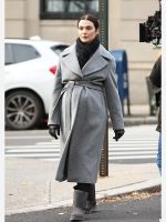 Dead Ringers 2023 Rachel Weisz Grey Coat