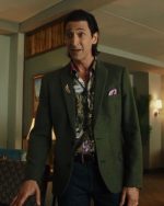 Adrien Brody Poker Face 2023 Green Blazer