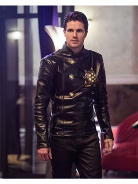 The Flash Deathstorm Black Leather Jacket