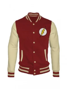 The Flash Varsity Bomber Jacket