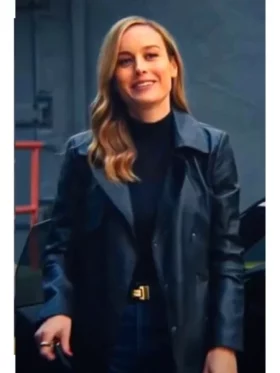 Fast X 2023 Brie Larson Leather Coat