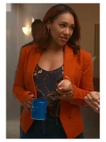 The Flash Candice Patton Orange Blazer