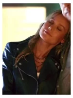 Fast X 2023 Brie Larson Black Leather Jacket