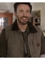 Ghosted 2023 Chris Evans Grey Vest