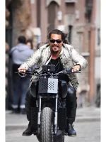 Fast X 2023 Jason Momoa Snakeskin Leather Jacket