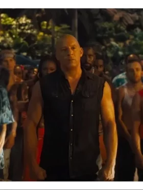 Fast X 2023 Vin Diesel Black Vest