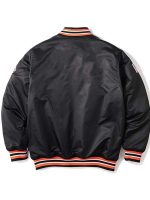 American Flag San Francisco Giants Black Bomber Jacket