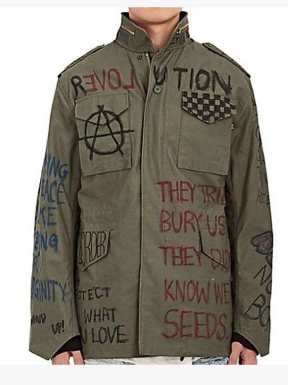 Anarchy Blend M-65 Field Green Cotton Jacket
