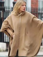 Anatomy of a Scandal Sienna Miller Wool Poncho