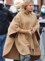 Anatomy of a Scandal Sienna Miller Wool Poncho