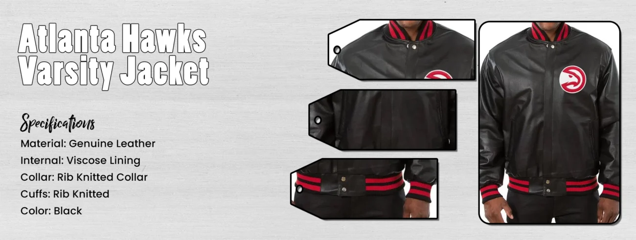 Atlanta Hawks Varsity Jacket