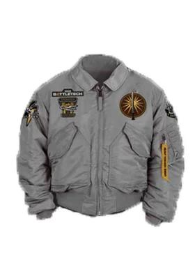 Battletech Mechwarrior Flight Bomber Jacket