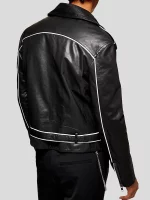 Men’s Leather Motorcycle Biker Jacket