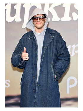 Bupkis 2023 Pete Davidson Denim Coat