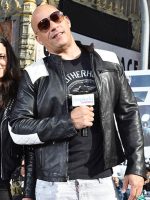 F9 Vin Diesel Black Leather Jacket