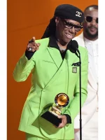 Grammys 2023 Nile Rodgers Green Blazer