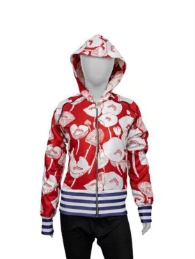 I Love America Lisa Floral Printed Jacket