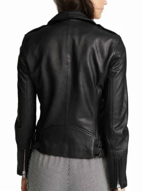 Elizabeth Tulloch Superman & Lois Black Leather Jacket