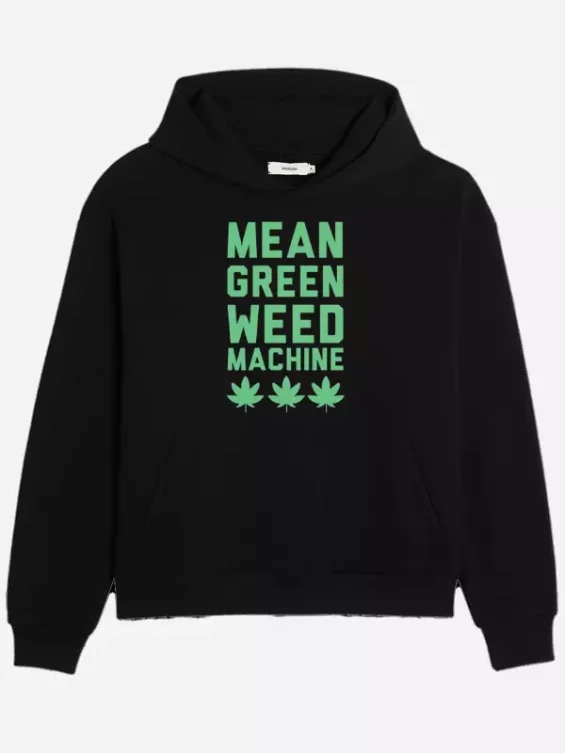 Mean Green Weed Machine Hoodie