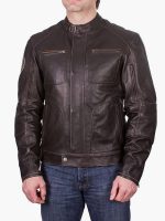 Men’s Leather Biker Rocker Jacket